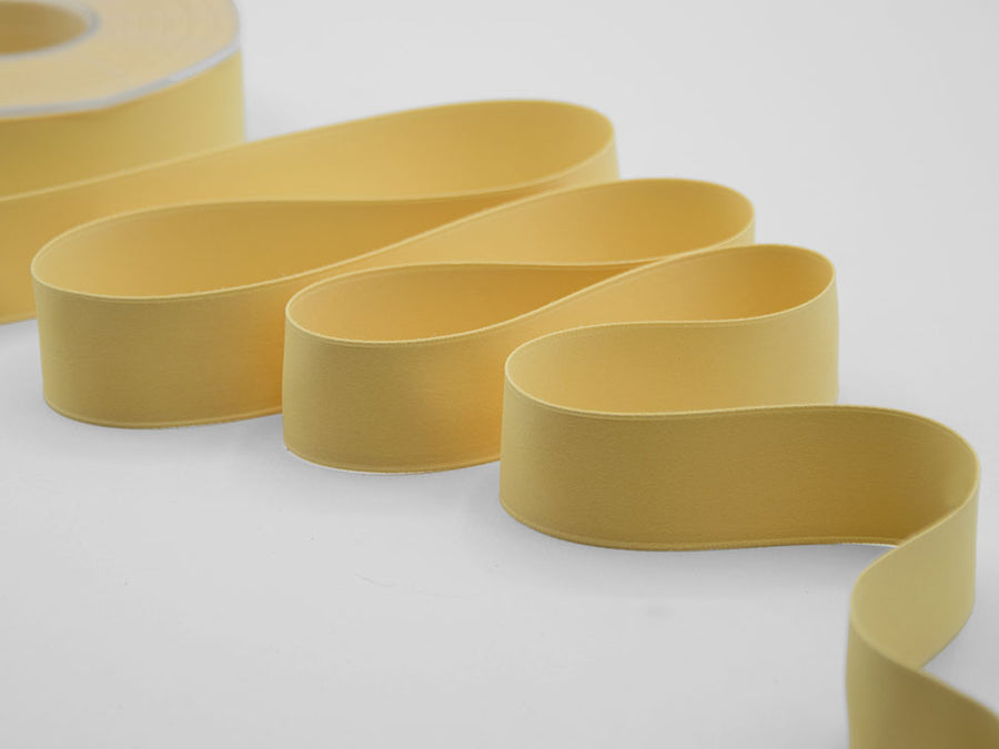 Nastro Doppio Raso Furlanis - Tessuto Italiano, Giallo Sole, 3mm X 50m - Foto 11