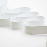 doppio raso opaco 25 mm bianco naturale