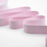 doppio raso opaco 25 mm rosa baby