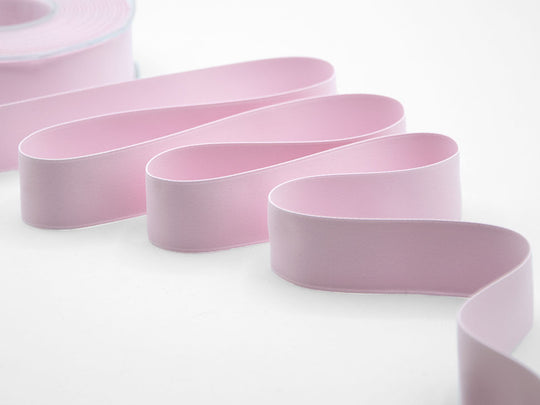 doppio raso opaco 25 mm rosa baby