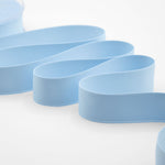 doppio raso opaco 25 mm azzurro baby