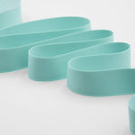 doppio raso opaco 25 mm verde acqua marina