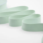 doppio raso opaco 25 mm verde mare