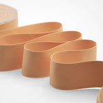 doppio raso opaco 40 mm arancio albicocca