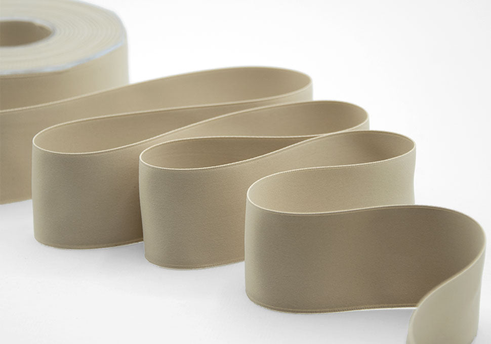 doppio raso opaco 40 mm beige
