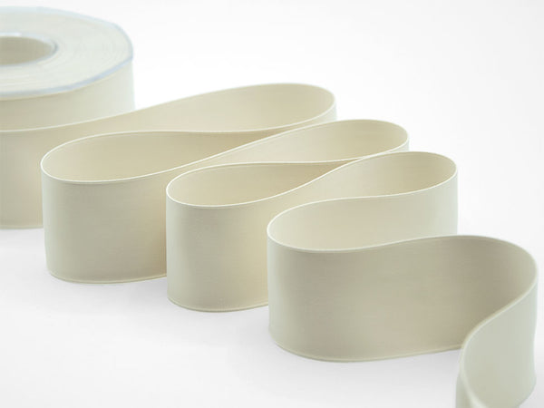 40 mm ivory matte double satin