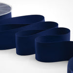 doppio raso opaco 40 mm blu scuro