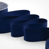 doppio raso opaco 40 mm blu scuro