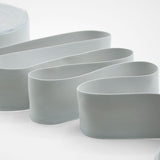 doppio raso opaco 40 mm grigio perla