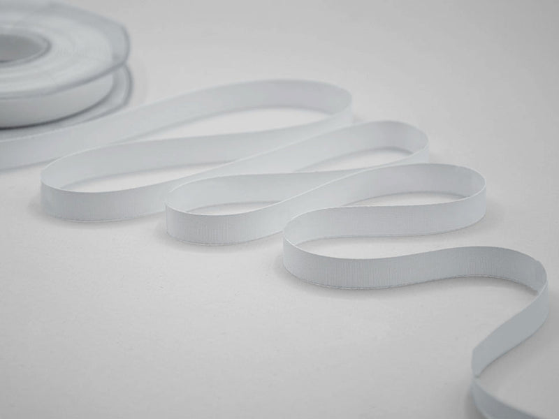 Taffeta écologique 10mm 100% blanc optique recyclé