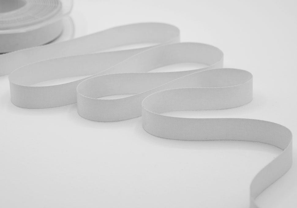 eco-taffetà 15 mm grigio perla