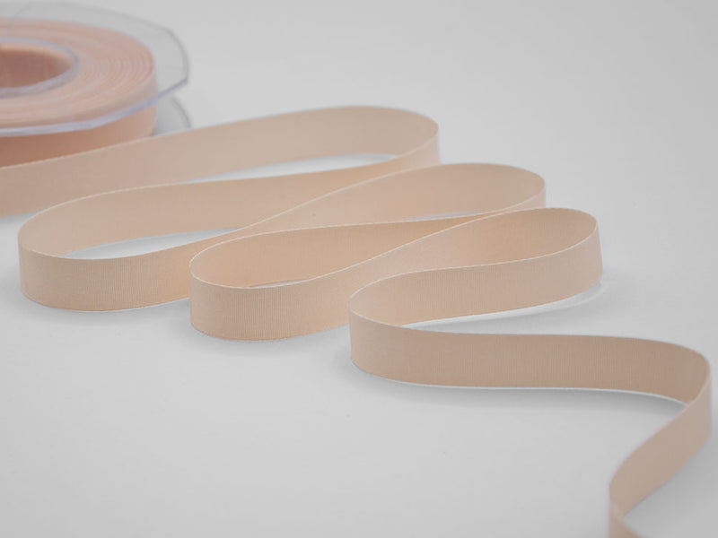 Eco-taffeta 15mm 100% recycled light salmon