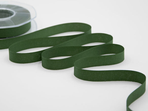 Eco-taffeta 15mm 100% recyclé vert anglais