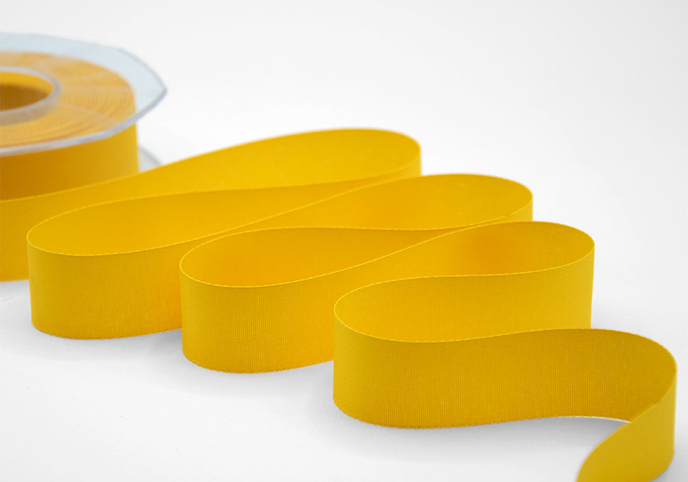 eco-taffetà 25 mm giallo sole
