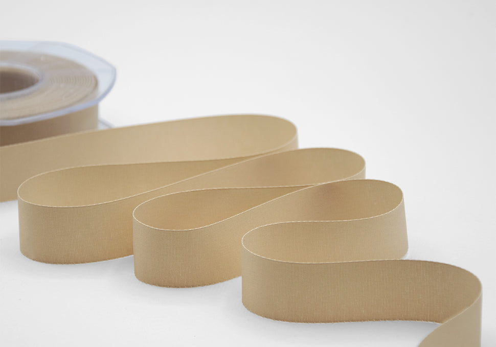 eco-taffetà 25 mm beige
