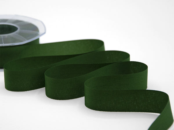 Eco-taffeta 25mm 100% recycled English green