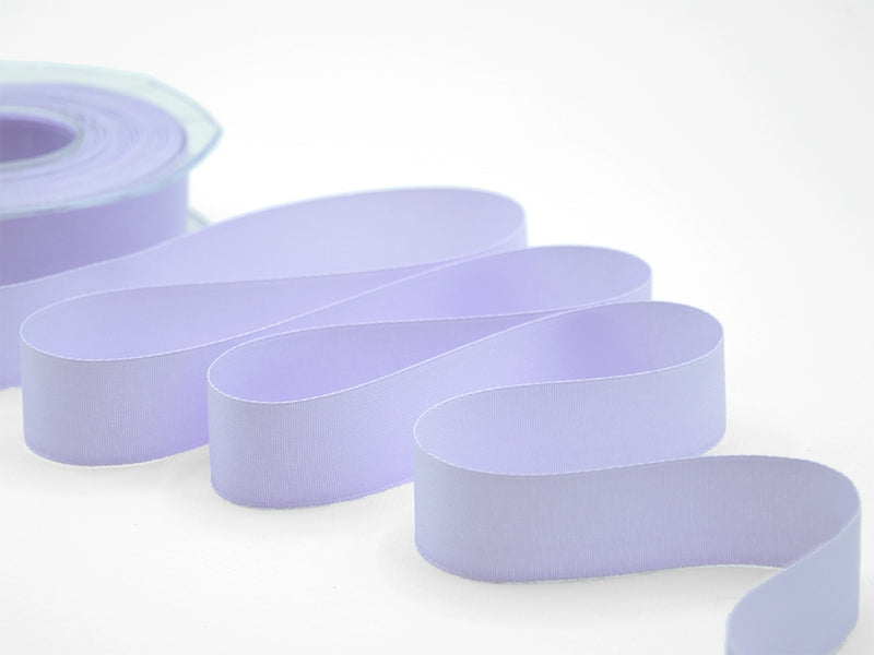 Eco-taffeta 25mm 100% recycled lilac