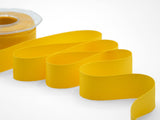 Eco-taffeta 35mm 100% recycled yellow sun