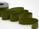 Eco-taffeta 35mm 100% recycled green moss