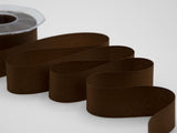 Eco-taffeta 35mm 100% recycled brown