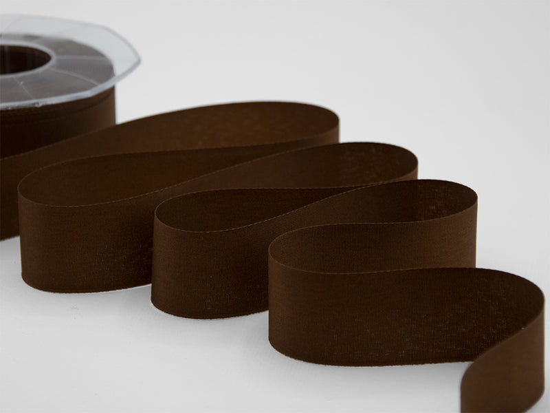 Eco-taffeta 35mm 100% recycled brown