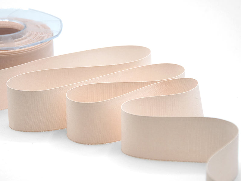 Eco-taffeta 35mm 100% recycled pink powder