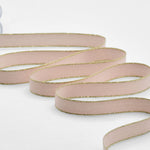 policotone bordi oro 15 mm rosa cipria