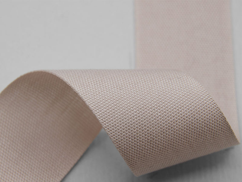 Poly cotton 15 mm pink powder