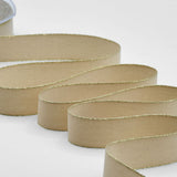 policotone bordi oro 25 mm beige