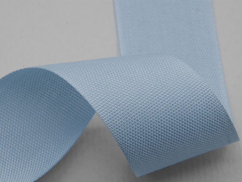 Poly cotton 25 mm Blue Baby