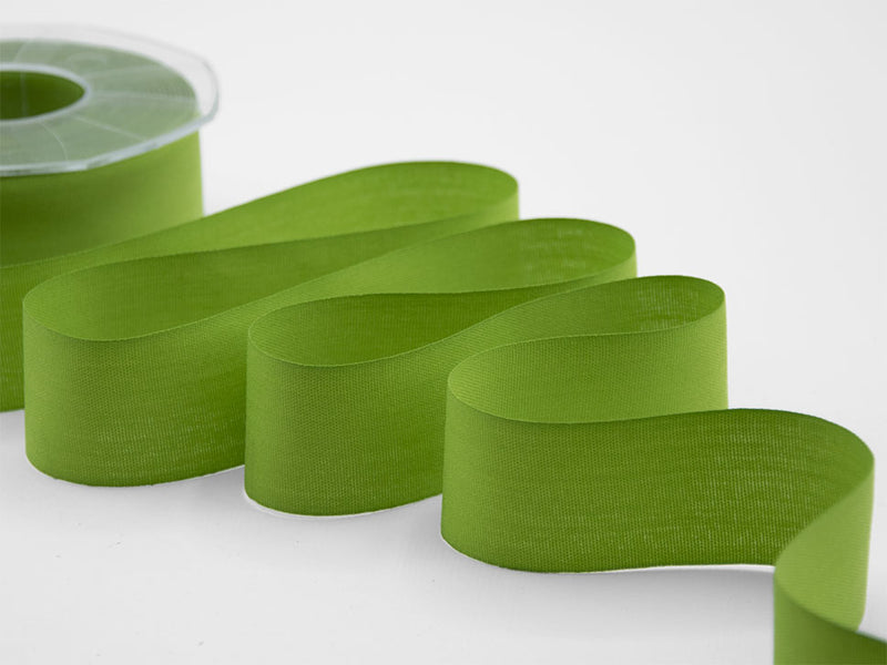 Poly cotton 35 mm green pistachio