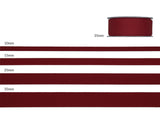 Poly cotton 35 mm red