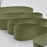policotone bordi oro 40 mm verde salvia