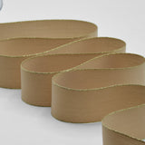 policotone bordi oro 40 mm beige