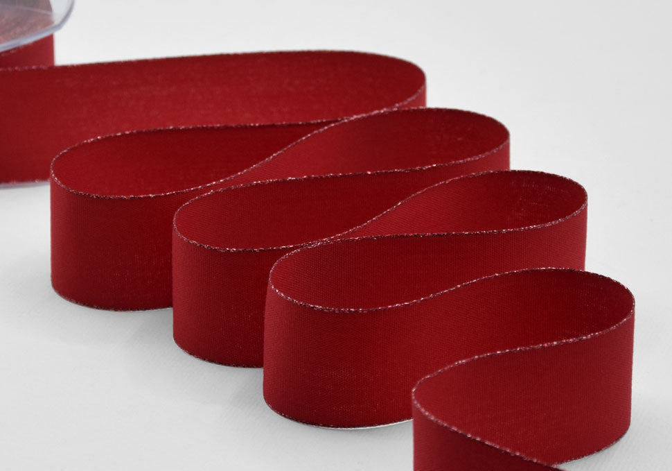 policotone bordi oro 40 mm rosso