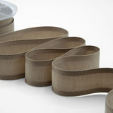 Bords renforcés en soie 38 mm Cinnamon