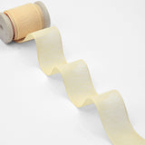 crepe effetto seta 25 mm champagne