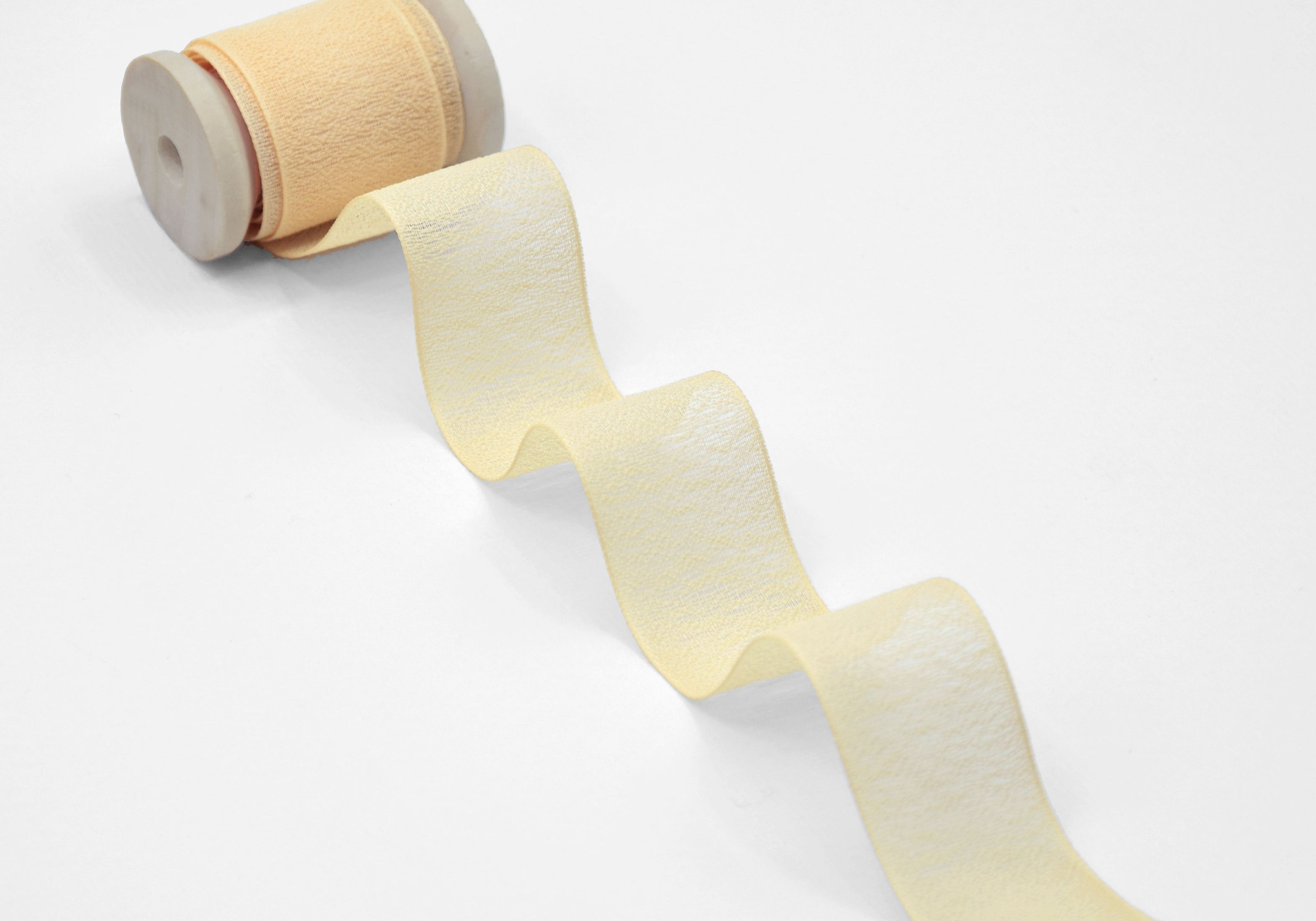 crepe effetto seta 25 mm champagne