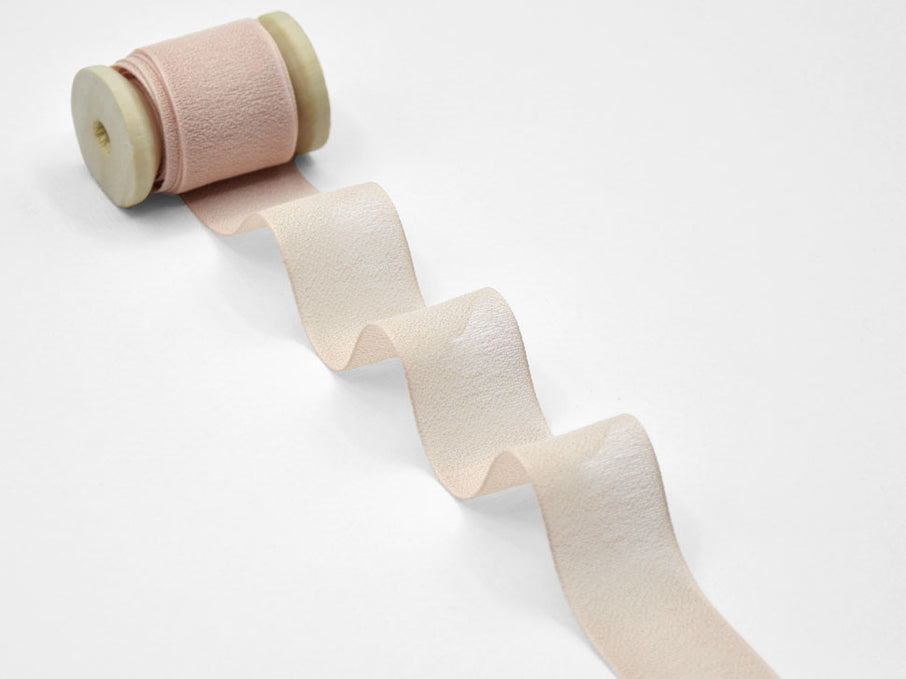 Furlanis Nastro Gros Grain Canetè - Beige, 15 Mm X 20 Metri - Tessuto Italiano Per Cerimonie E Abbigliamento