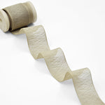 crepe effetto seta 25 mm tortora