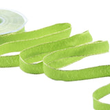 sablè bordi lurex 15 mm verde pistacchio
