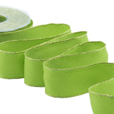 sablè bordi lurex 40 mm verde pistacchio