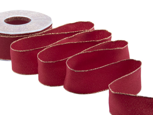 sablè bordi lurex 40 mm amaranto