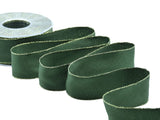 Sable Bordi Lurex Con Rame 40 mm Verde Inglese