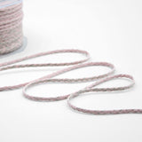 Tresse Lin 5 MM Rose Bebé
