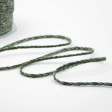 Tresse Lin 5 MM Vert Mousse