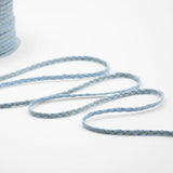 Tresse Lin 5 MM Bleu Bebé