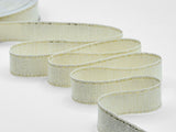 Rustic Lamé 25 mm with Stitching Gold
