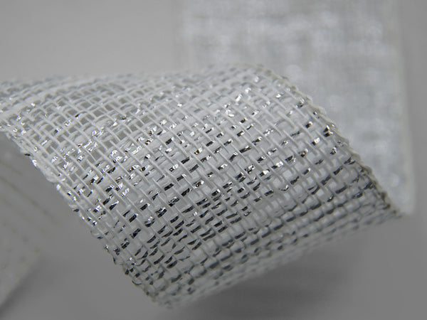 18 mm silver linen