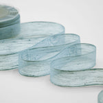 velo lino 24 mm blu polvere